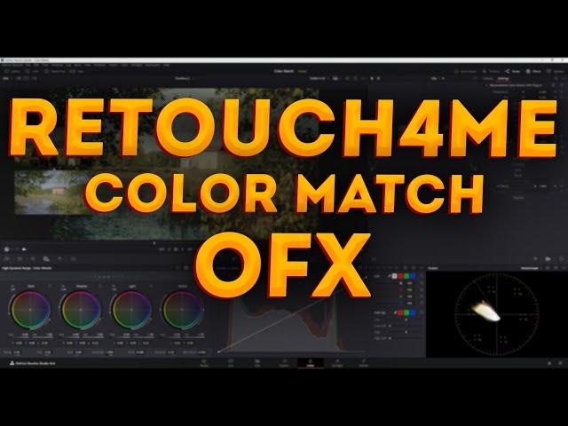 Годнота для цветокора? Retouch4Me Color Match OFX Davinci Resolve.