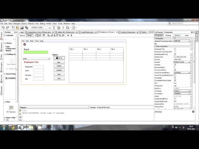 Java prog#40 How to center a JFrame on screen in netbeans java