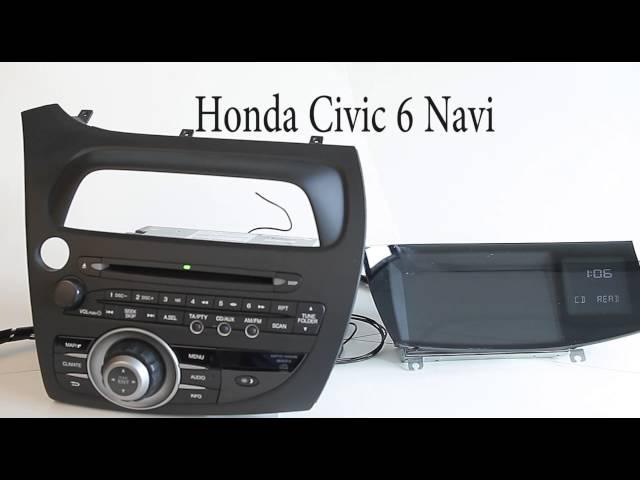 Honda Civic Navigationssystem / Reparatur / Meisterhand-Service