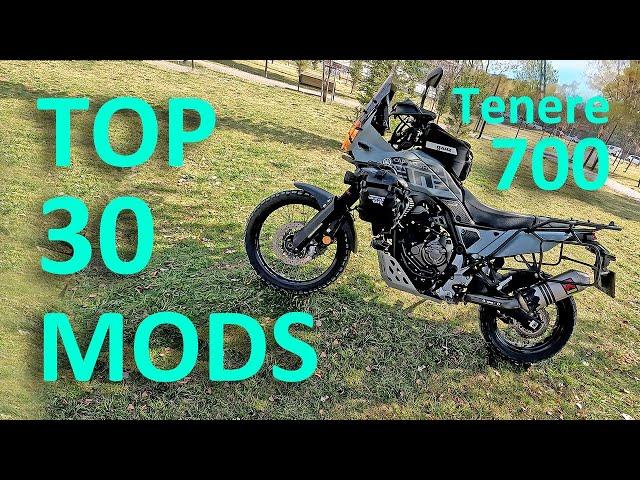 My Top 30 Tenere 700 Mods & Upgrades