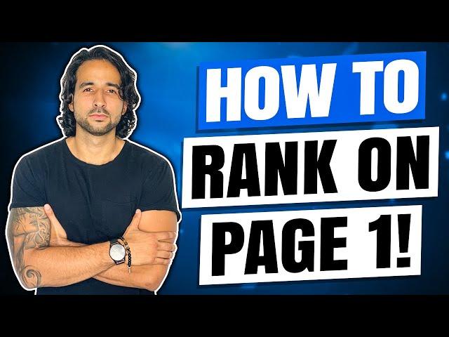 HOW TO RANK ON PAGE 1 OF AMAZON IN 2021!!!!