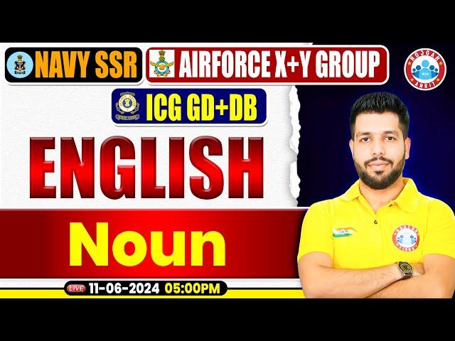 Navy SSR MR, Air force X & Y Group, ICG GD DB 2024, English Practice Set #01, Noun English