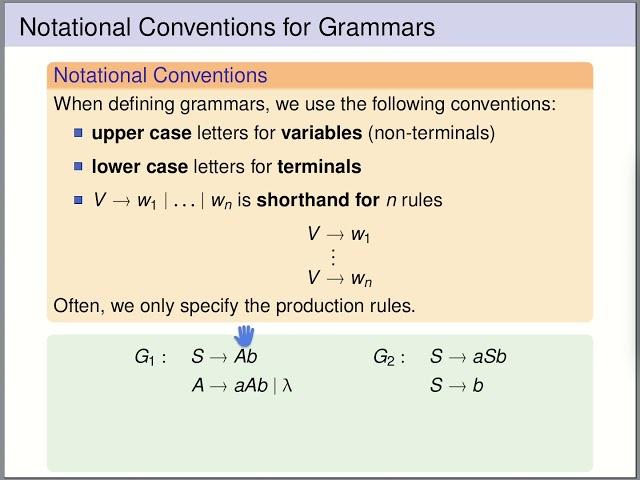 Automata Theory - Regular Grammars