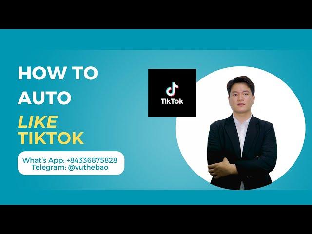 How To Auto Like Tiktok | App Auto Like Tiktok