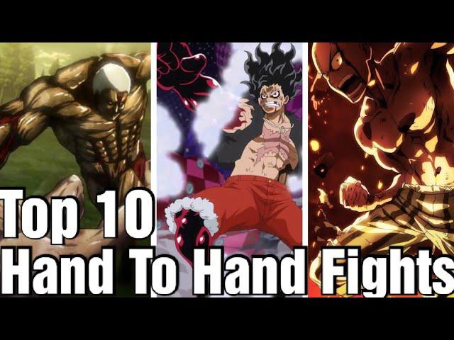 Top 10 Most Epic Hand To Hand Fights In Anime