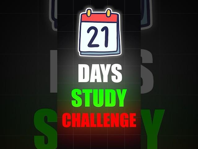 21 DAYS STUDY HARD CHALLENGE #class10 #shorts #study #studymotivation #boards #cbse #icse