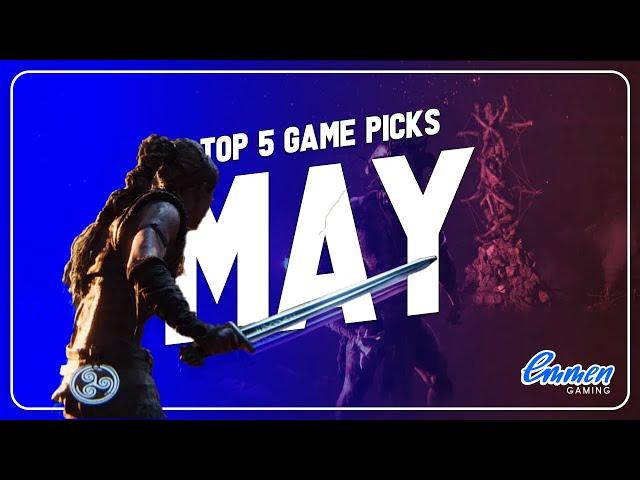 May Top 5 picks by the Emmen Team #gaming #gamereleases