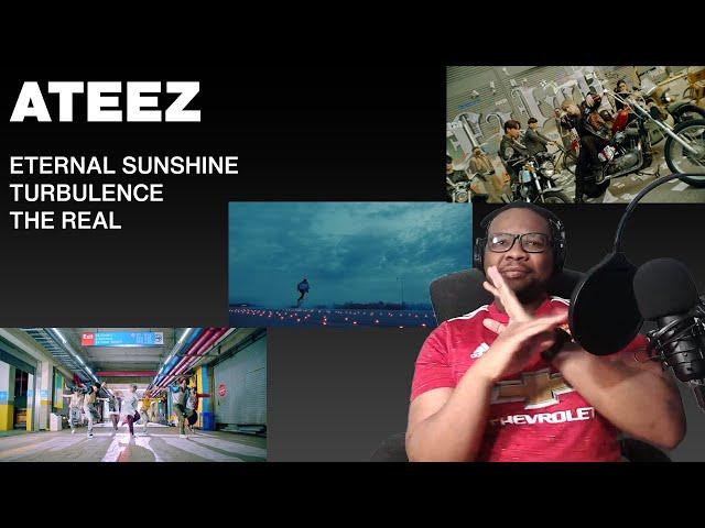 THIS MUST BE FOR THE FANS | ATEEZ - ETERNAL SUNSHINE MV, TURBULENCE MV,  THE REAL MV | REACTION
