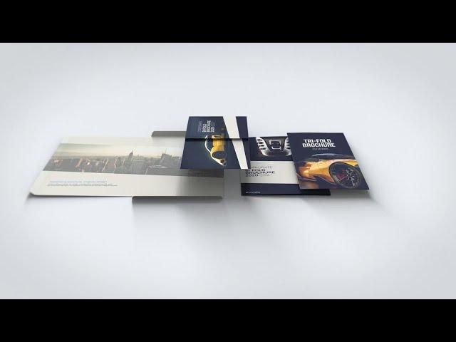 Brochure Design Mockup Presentation - After Effects Template