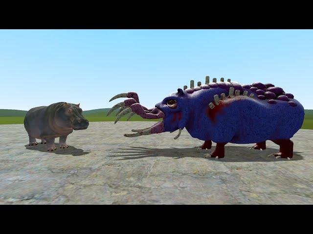 Mutant Mayhem: Zoochosis Animals Battle Monster Zoonomaly in Garry's Mod!