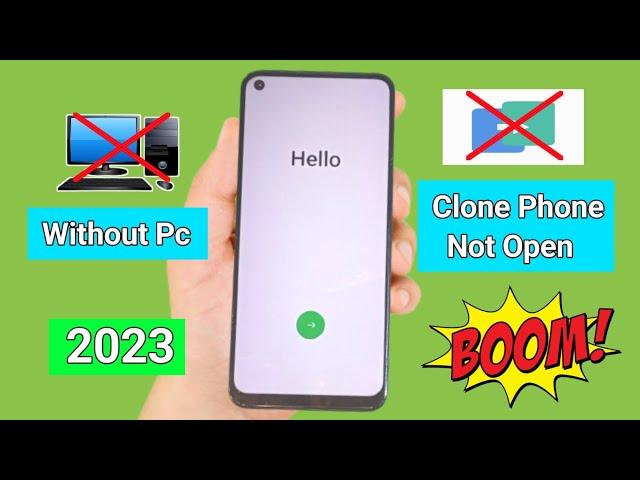 BOOM - All Oppo Android 13 Frp Bypass | Google Account Unlock| Clone Phone Not Open Fix | No Pc 2023