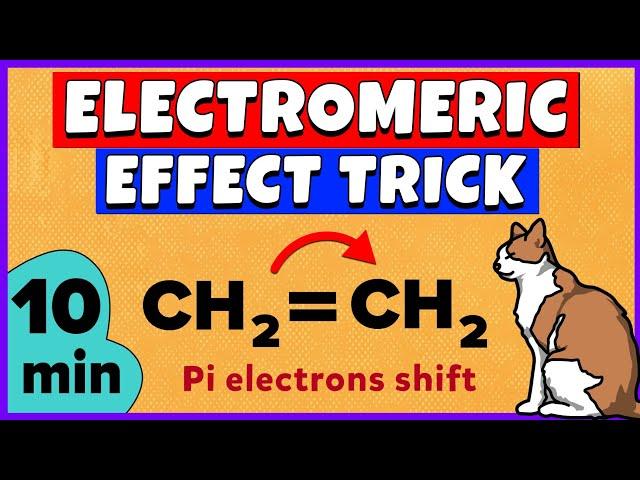 Electromeric Effect | Types of electromeric effect | Organic Chemistry