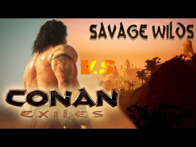 Conan Exiles vs. Savage Wilds: Uma  Comparação Detalhada
