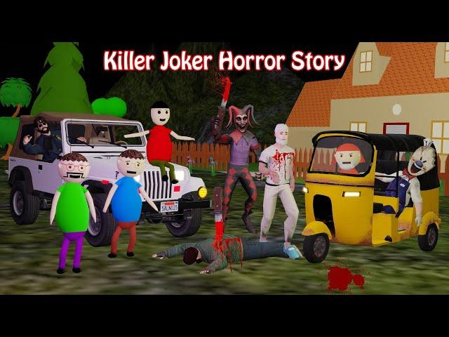 Gulli Bulli And Killer Joker | Killer Joker Horror Story | Gulli Bulli | MJOH Toons