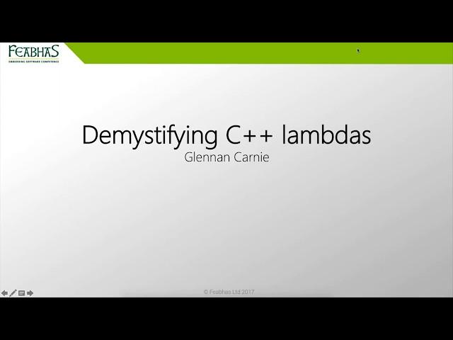 Demystifying C++ Lambdas