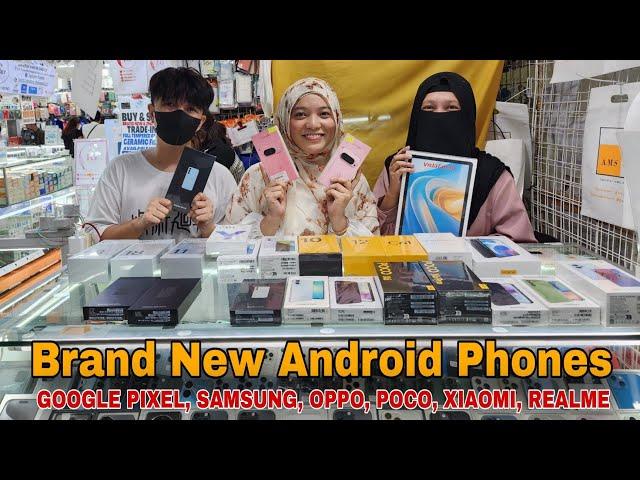 GOOGLE PIXEL, SAMSUNG, XIAOMI, POCO, REALME, OPPO Brand New Android Phones