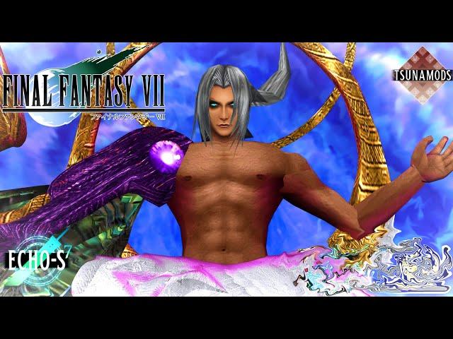 Final battle with Sephiroth - Final Fantasy VII - Echo S Complete -Tsunamods - [ Edit by OtenP ]