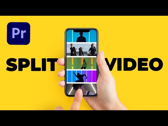 How to Create Vertical Split Screen Videos in Adobe Premiere Pro