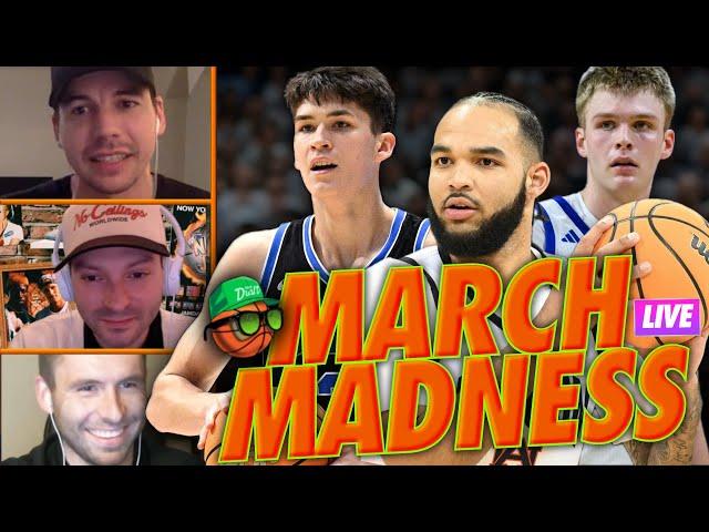 MARCH MADNESS LIVE SHOW: Play In Reactions and Day 1 Preview