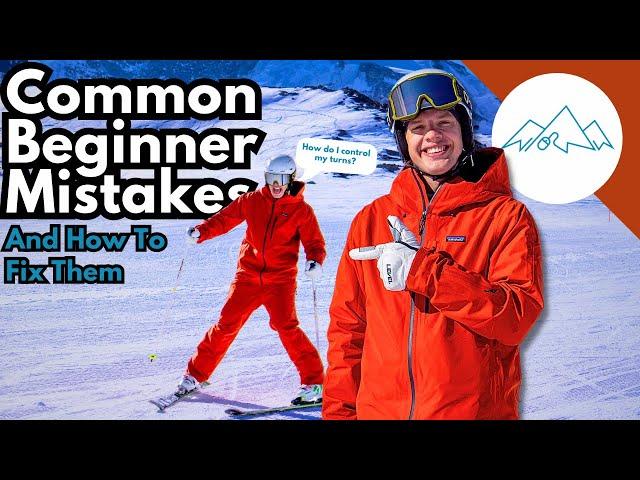 How do I control my turns when skiing? | Common Beginner Mistakes and how to fix them.