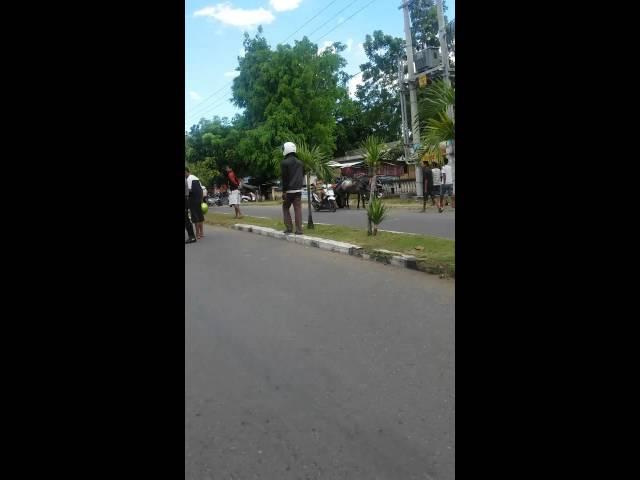 Brimob vs polantas bima kota