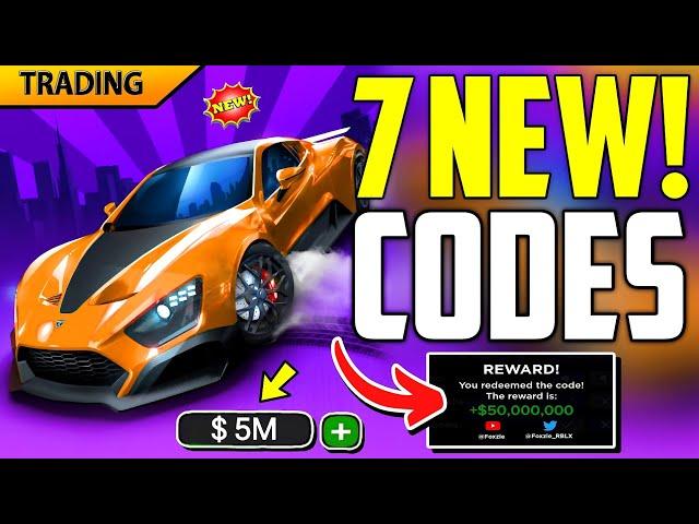 ️TRADINGCODES️CAR DEALERSHIP TYCOON ROBLOX CODES 2024-CAR DEALERSHIP TYCOON