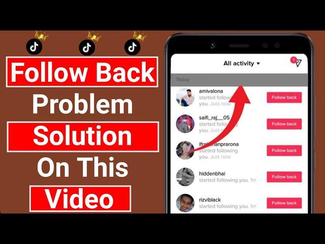 TikTok follow back ka matlab kya hota hai | tiktok follow back problem you're following too quickly