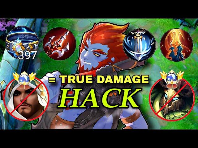 SUN FULL TRUE DAMAGE BUILD CAN EASILY DOMINATE TANKY ENEMIES!! | SUN BEST BUILD 2024 | MLBB