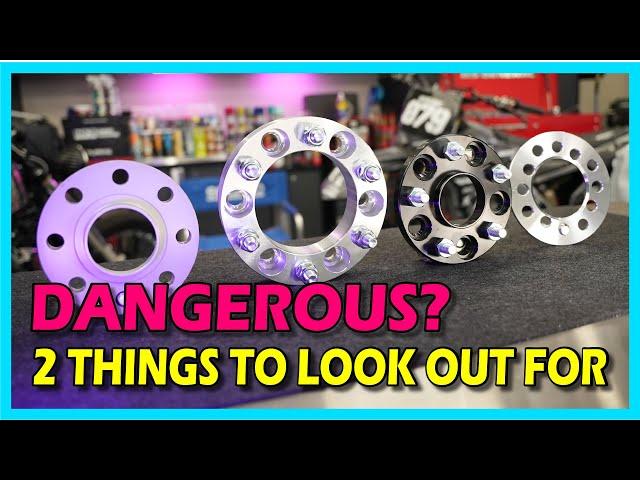 Why Wheel Spacers Can be Dangerous. What to look out for and how to use them properly.