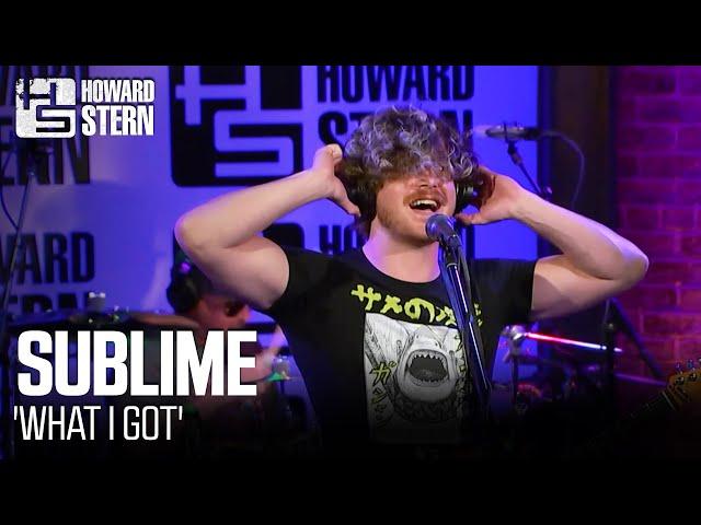 Sublime “What I Got” Live in the Stern Show Studio