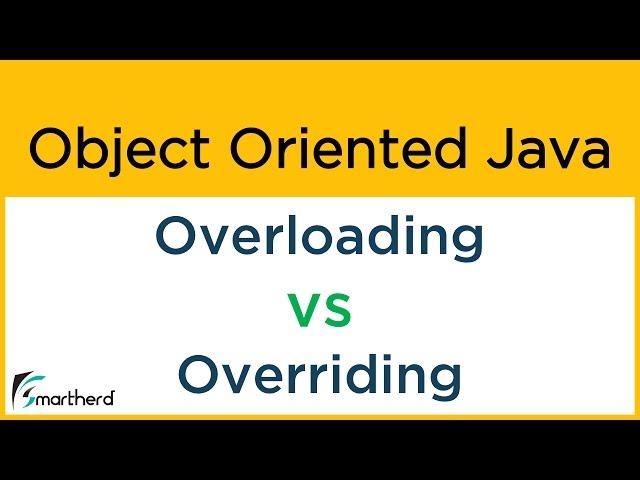 Java OVERLOADING vs OVERRIDING. Object Oriented Java tutorial. #16