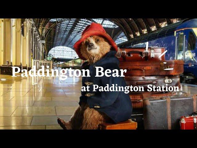 Paddington Bear at Paddington Station