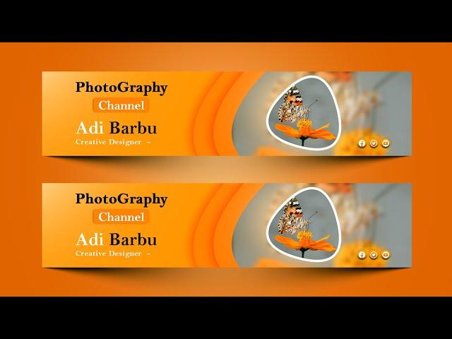 Professional Youtube Banner Maker In Photoshop