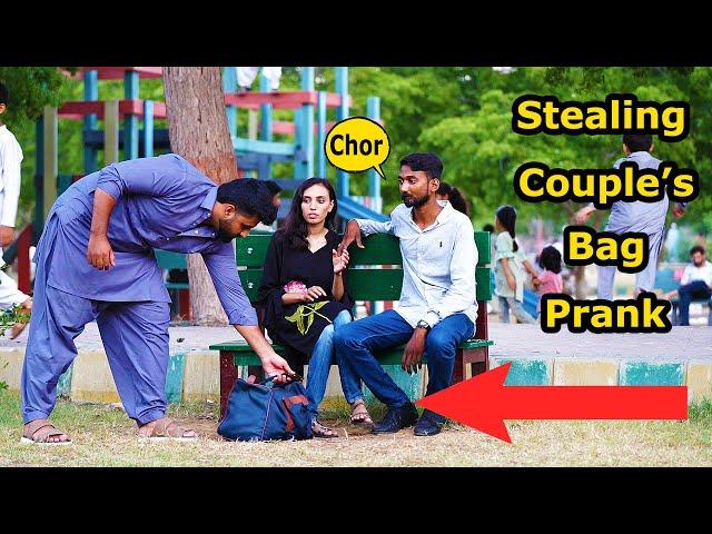 Stealing Couple's Bag Prank | Pranks In Pakistan | Humanitarians