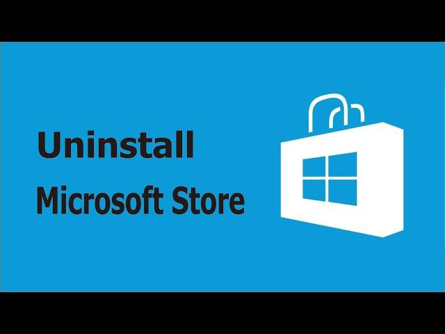 Cara Uninstall Microsoft Store / Windows Store