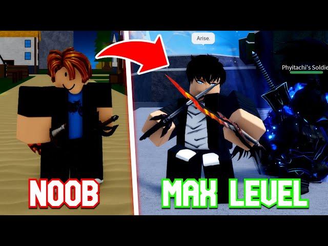 Noob to Max Level as Sung Jin Woo in Verse Piece.. - Roblox (Level 1 to Level 10,000)