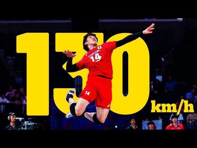 Craziest Volleyball Serves by Yuki Ishikawa 石川祐希 Powerful Serves !!!