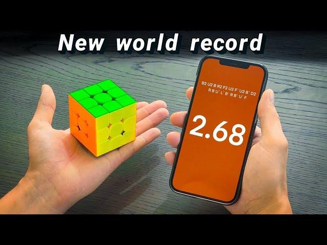 HOW TO SOLVE A RUBIK'S CUBE IN 2 SECONDS? Fastest solving in the world