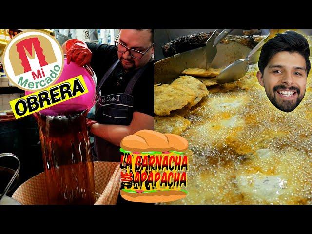 ¿El MERCADO donde más RICO SE COME en toda la CDMX? | La garnacha que apapacha