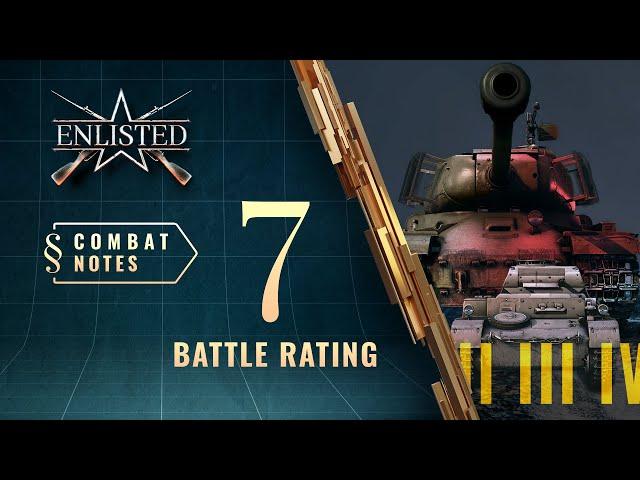 Enlisted Сombat Notes — Battle Rating