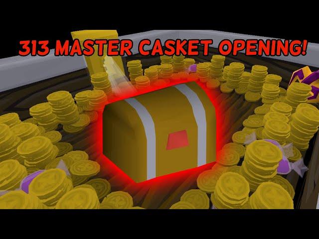 OPENING 300+ MASTER CLUE SCROLL CASKETS! - OSRS