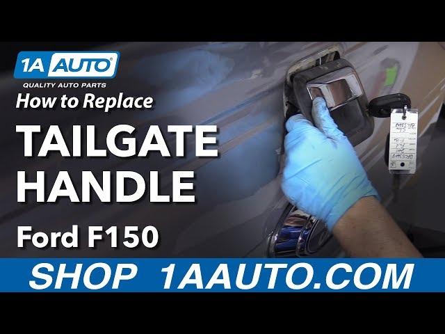 How to Replace Tailgate Handle 09-14 Ford F-150