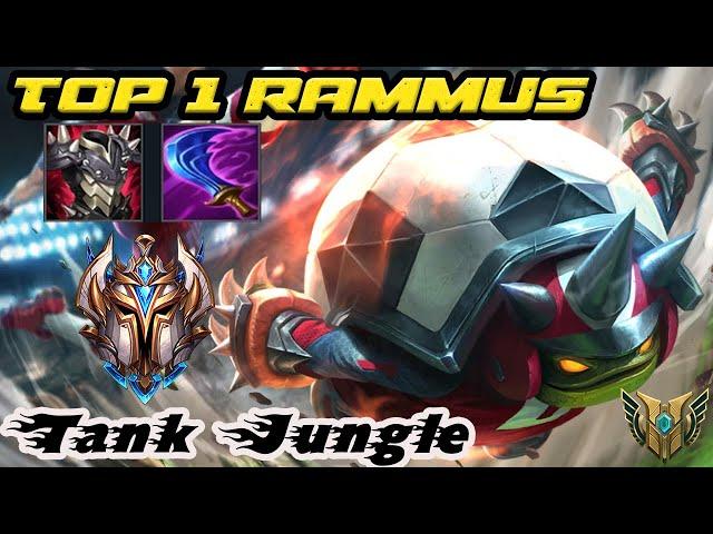 Wild Rift Rammus Top 1 Rammus Full Gameplay Best Tank Jungle