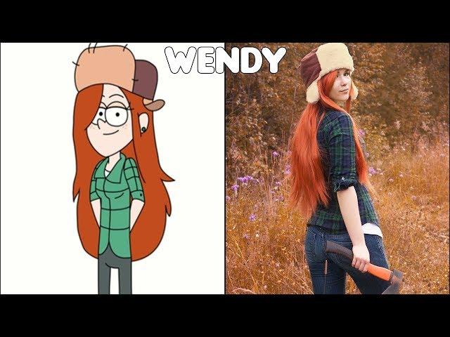 Gravity Falls Characters In Real Life