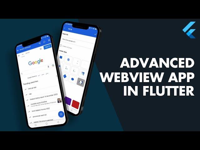 Flutter Tutorial: Flutter WebView App | Flutter WebView Tutorial | Flutter Project