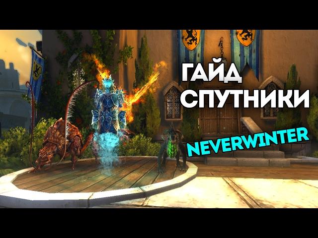 Спутники| подробный гайд. Neverwinter Online