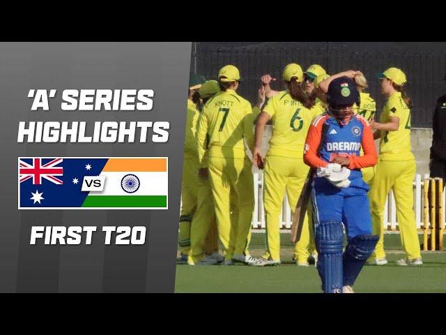 Australia A v India A | First T20 | Multi-Format Series 2024