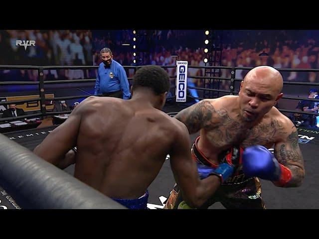 Travon Marshall stops Christian Marron in just 33 seconds of 1st-round