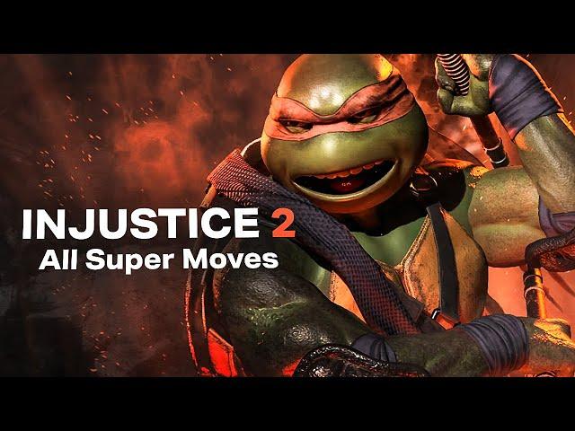 INJUSTICE 2 - All Super Moves (All DLC Characters Included) PS5️4K ᵁᴴᴰ 60ᶠᵖˢ / UPDATED VERSION