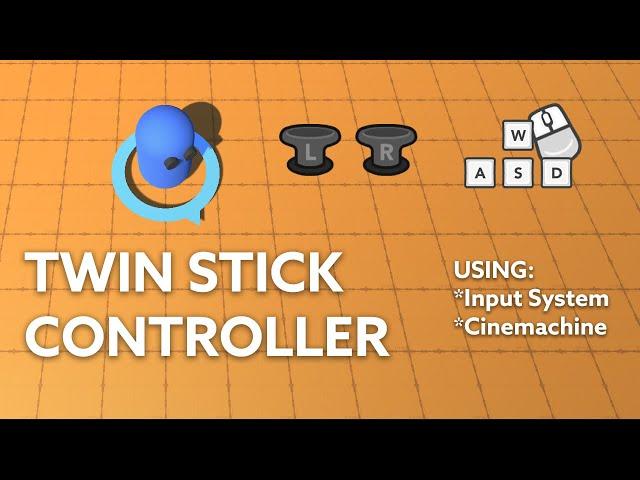 Unity Twin Stick Controller Tutorial (Gamepad and Keyboard) | Top Down Shooter Controls